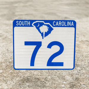 Custom South Carolina Road Sign